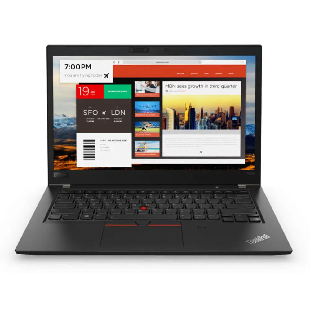 Lenovo ThinkPad T480 14" Laptop Intel Core i5-8250U 256GB SSD 8GB RAM Windows 11 Pro - Refurbished