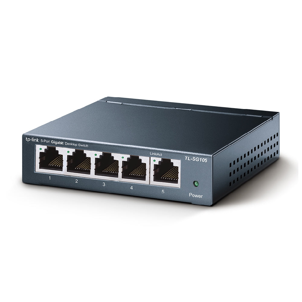 TP- Link 5-Port Gigabit TL-SG105 10/100/1000Mbps Desktop Switch