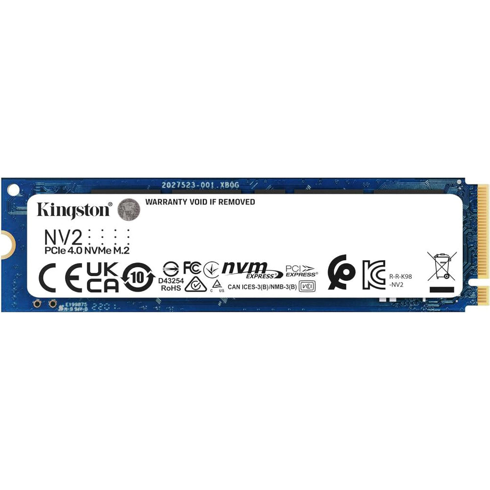 Kingston NV2 1TB M.2 2280 NVMe Internal SSD | PCIe 4.0 Gen 4x4 | Up to 3500 MB/s | SNV2S/1000G