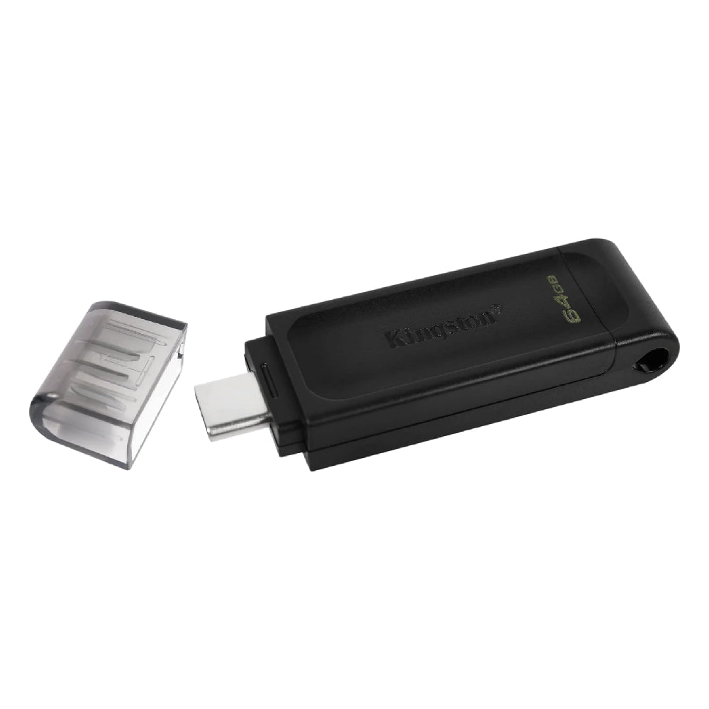 Kingston DataTraveler 70 64GB Portable and Lightweight USB-C flashdrive with USB 3.2 Gen 1 speeds DT70/64GB