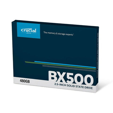 Crucial BX500 480GB 3D NAND SATA 2.5-Inch Internal SSD, up to 540MB/s - CT480BX500SSD1