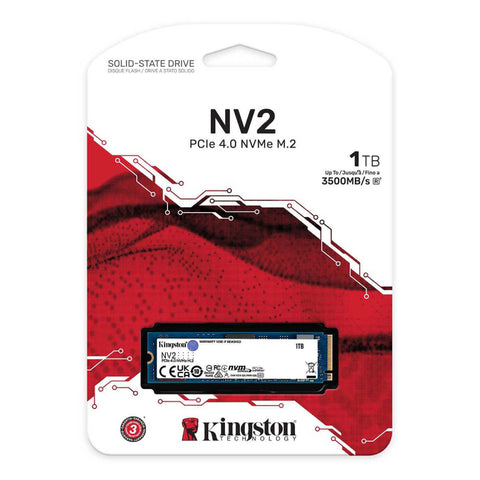 Kingston NV2 1TB M.2 2280 NVMe Internal SSD | PCIe 4.0 Gen 4x4 | Up to 3500 MB/s | SNV2S/1000G