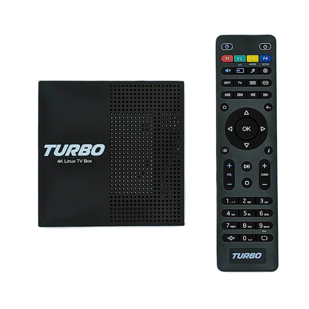 Turbo 4k Ultra HD Streaming Box (Linux TV Box)